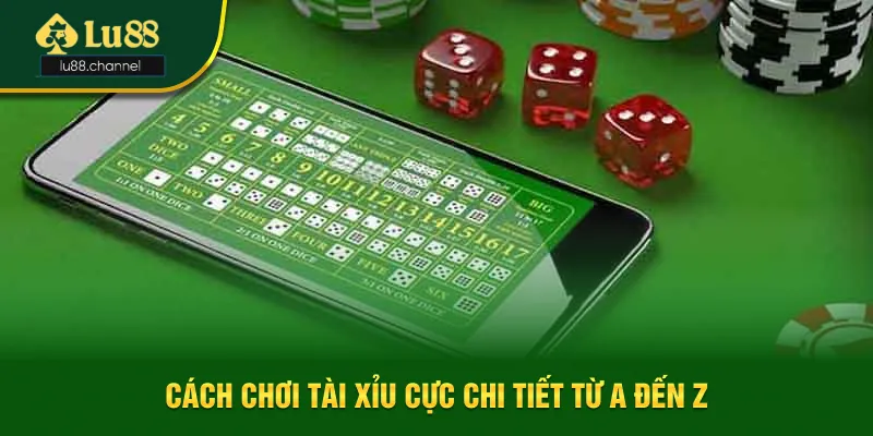 Nội dung cách chơi tài xỉu chuẩn cho tân thủ