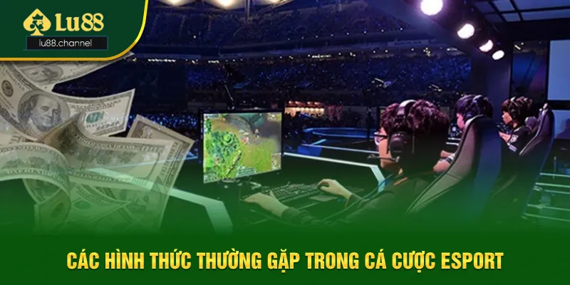Các hình thức thường gặp trong cá cược esport
